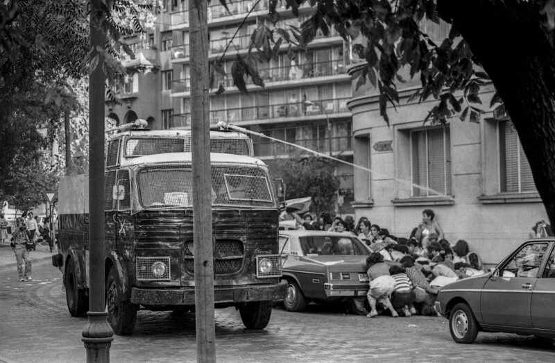 Día internacional de la mujer trabajadora, 8 de marzo de 1986. Fotografía de Kena Lorenzini.